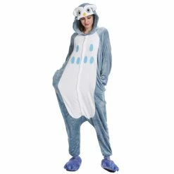 Etaya Owl Kigurumi Animal Onesie Pajama Costumes For Adult