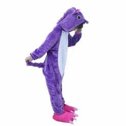 Etaya Kids Purple Unicorn Onesies Pajamas Kigurumi Animal Onesies Pajamas