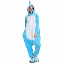 Etaya Elephant Kigurumi Animal Onesie Pajama Costumes For Adult