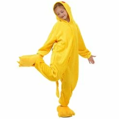Etaya Kids Pikachu Kigurumi Animal Onesies Pajamas