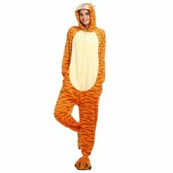 Etaya Tiger Kigurumi Onesies Pajamas Animal Onesies For Adult