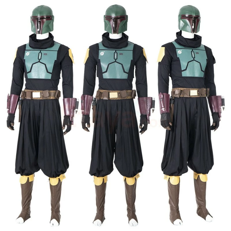 Etaya The Mandalorian Boba Fett Cosplay Costumes Star Wars Suit - Image 3