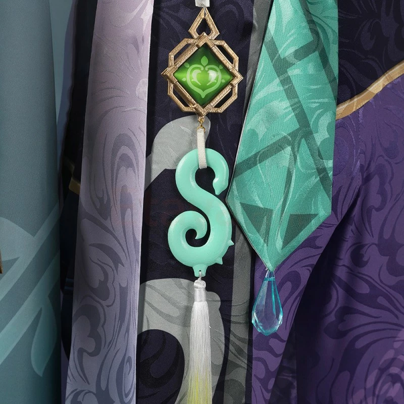 Etaya Genshin Impact Baizhu Game Cosplay Costumes - Image 14