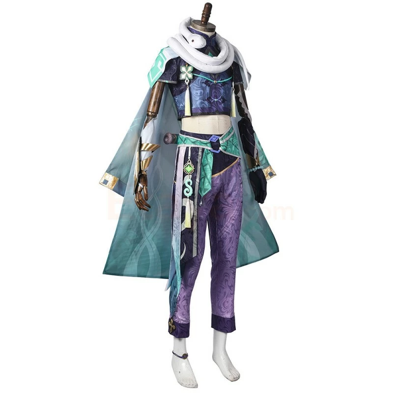 Etaya Genshin Impact Baizhu Game Cosplay Costumes - Image 4