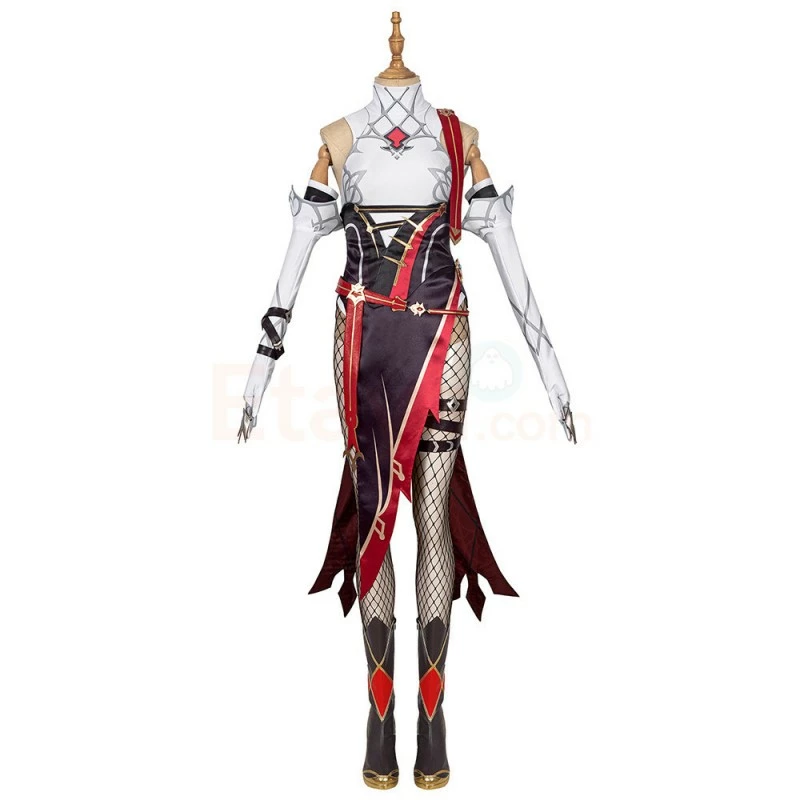 Etaya Rosaria Costume Genshin Impact Cosplay Suits - Image 3