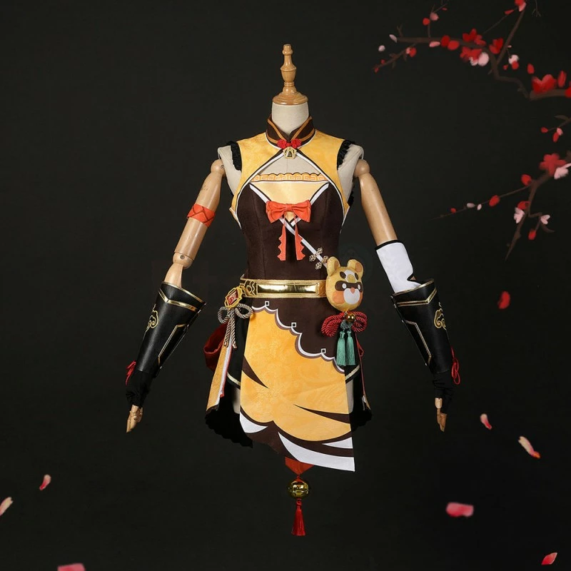 Etaya Genshin Impact Cosplay Suits Xiangling Cosplay Costume - Image 2