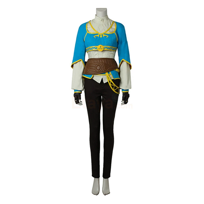 Etaya Princess Zelda Costume The Legend Of Zelda Breath Of The Wild Cosplay Suits - Image 2