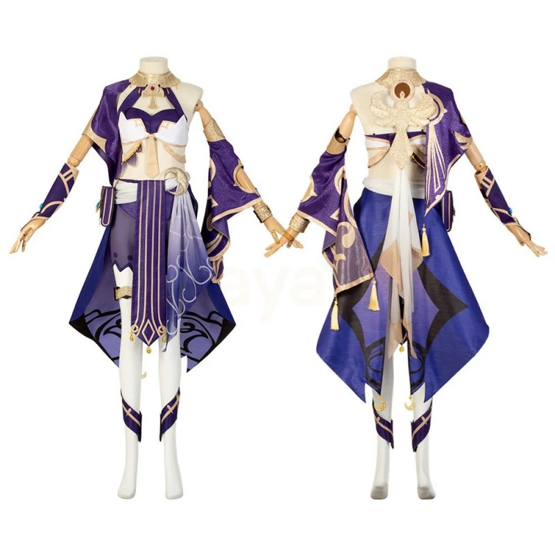 Etaya Genshin Impact Halloween Suits Candace Cosplay Costume - Image 2