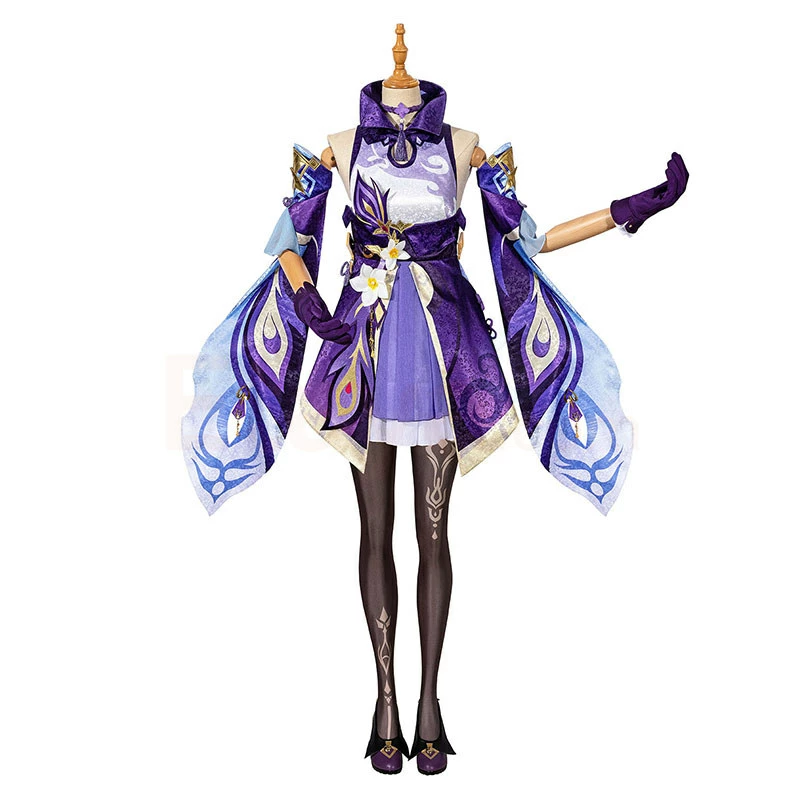 Etaya Keqing Costume Genshin Impact Cosplay Suits - Image 8