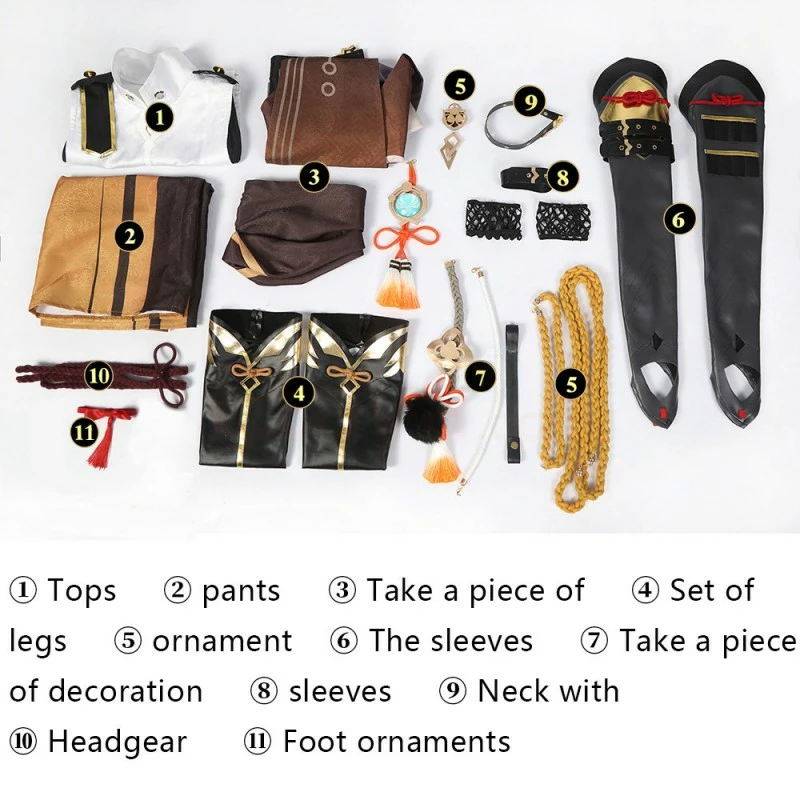 Etaya Genshin Impact Cosplay Suits Shikanoin Heizou Cosplay Costume - Image 12