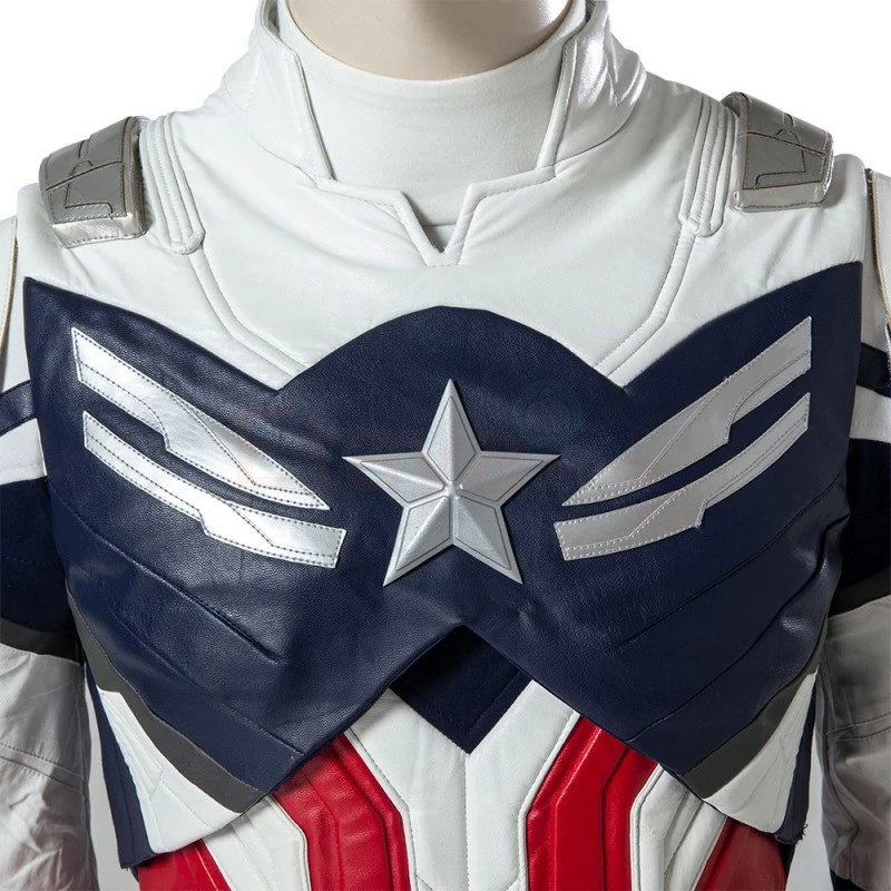 Etaya Captain America Sam Wilson Cosplay Costume The Falcon And The Winter Soldier Suits - Image 5