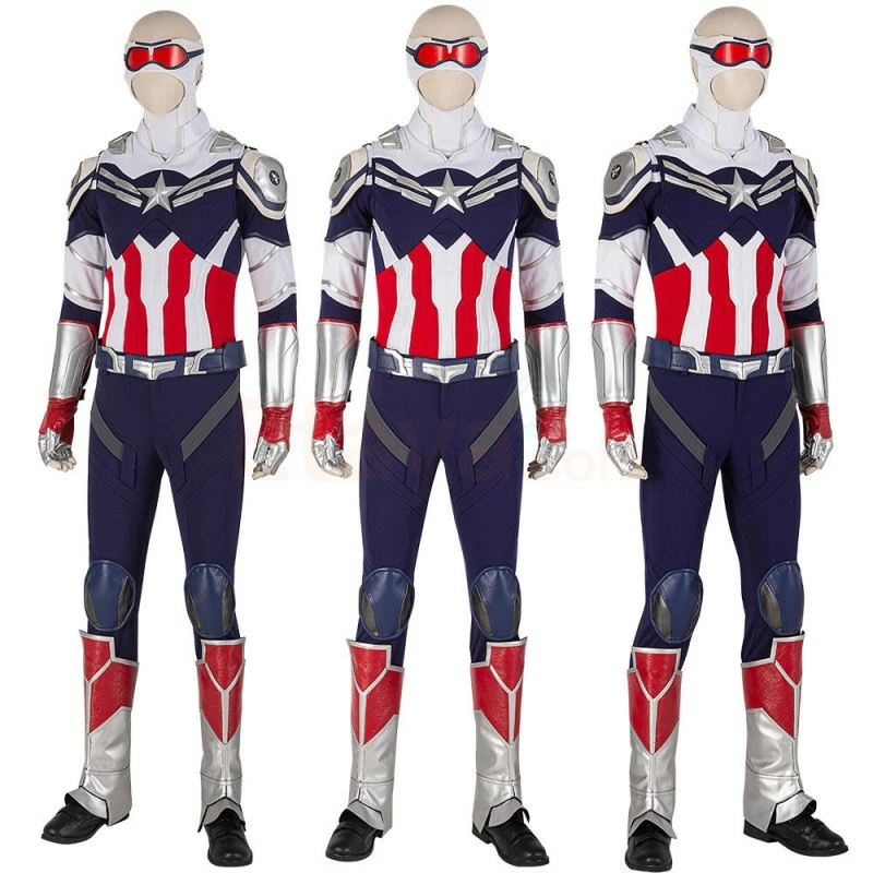 Etaya Sam Wilson Cosplay Costumes The Falcon And The Winter Soldier Suit - Image 3