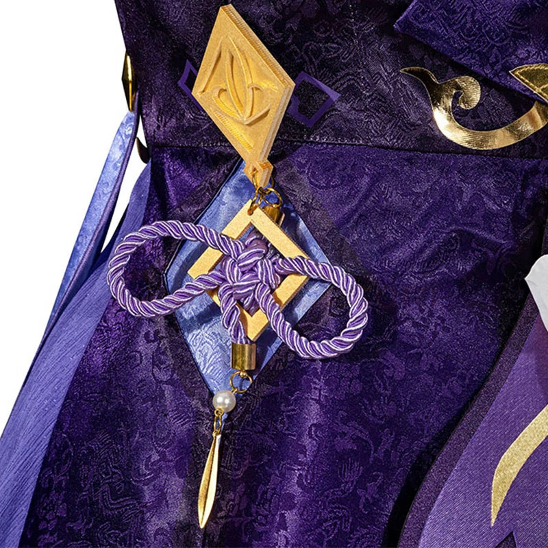 Etaya Keqing Costume Genshin Impact Cosplay Suits - Image 17