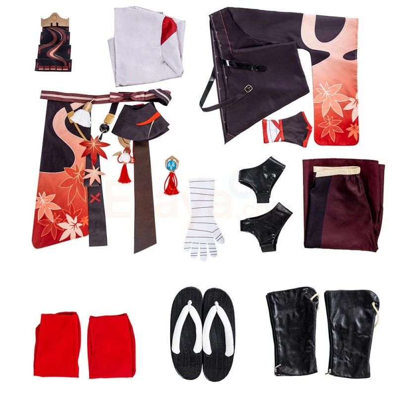 Etaya Genshin Impact Kazuha Game Cosplay Costumes - Image 21