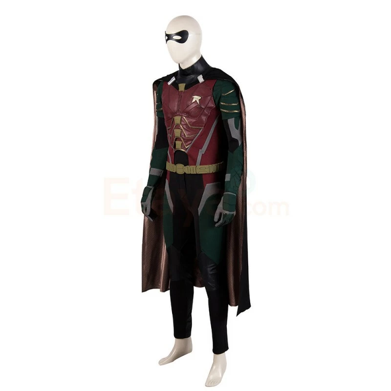 Etaya Titans Robin Costume Batman Boy Wonder Cosplay Suits - Image 2