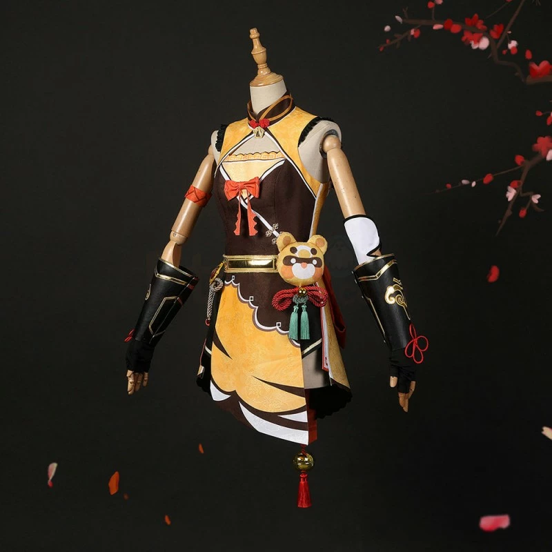 Etaya Genshin Impact Cosplay Suits Xiangling Cosplay Costume - Image 3