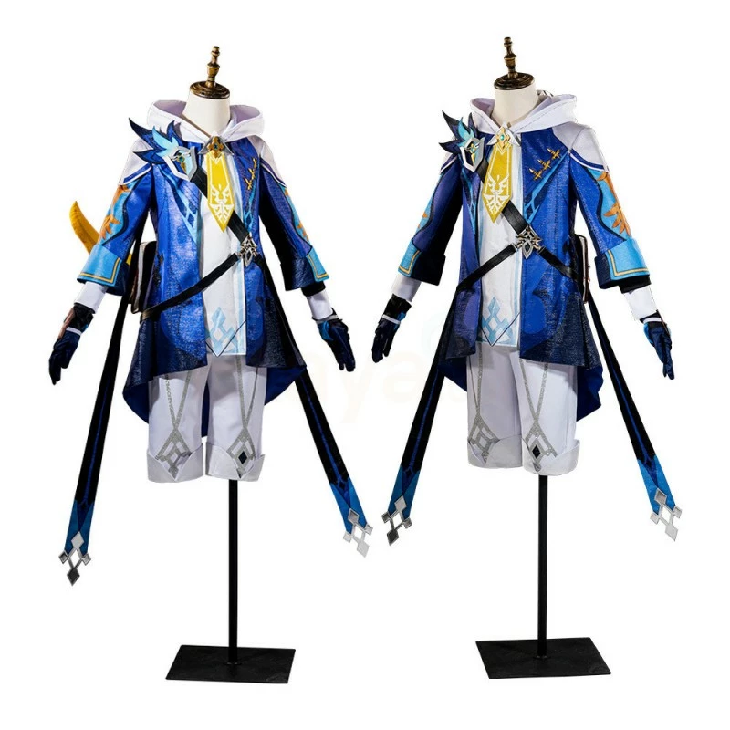 Etaya Genshin Impact Cosplay Costumes Mika Costume - Image 3