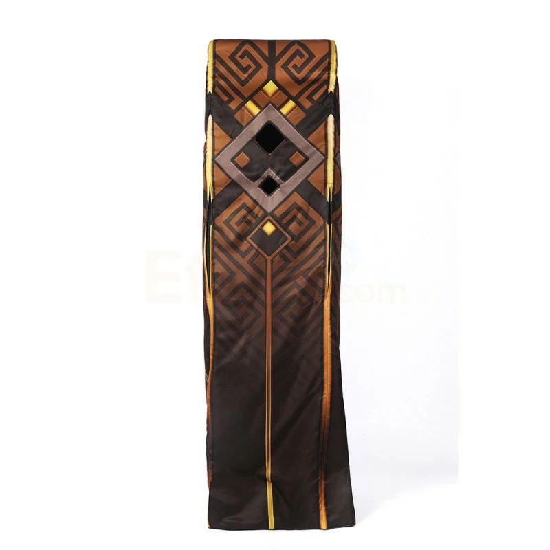 Etaya Genshin Impact Cosplay Suits Zhongli Rock Pillar Halloween Costume - Image 3