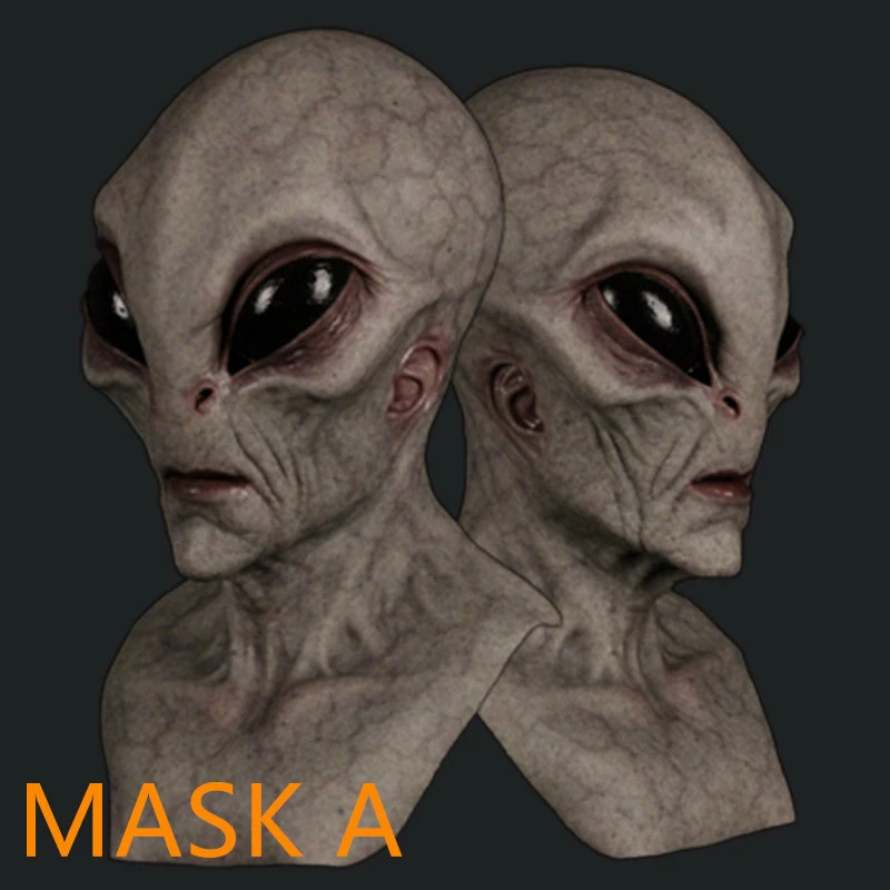 Etaya Halloween Horror Helmet Alien Mask - Image 3