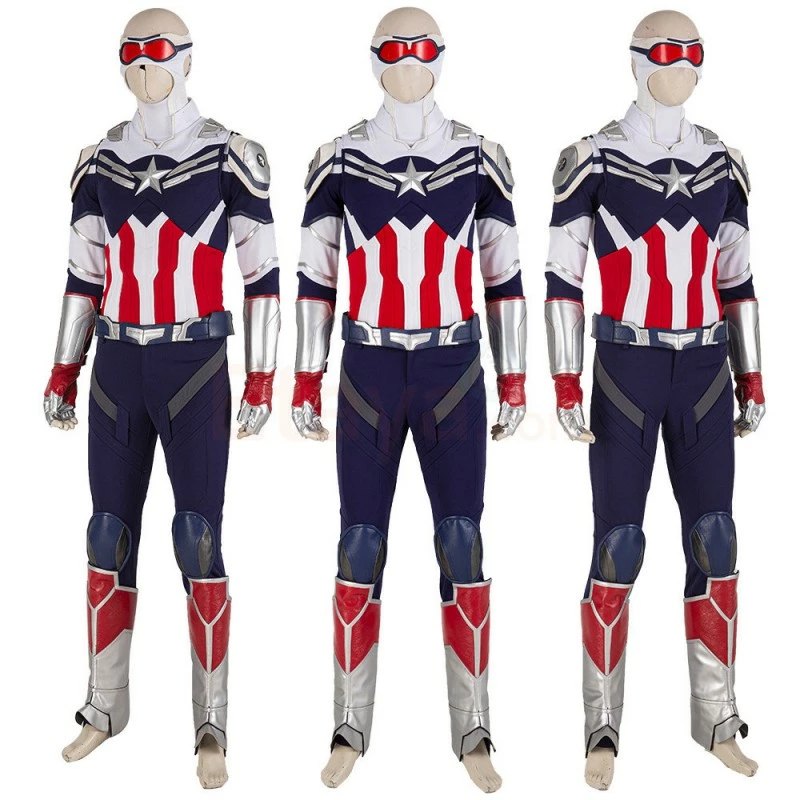 Etaya Sam Wilson Cosplay Costumes The Falcon And The Winter Soldier Suit - Image 2