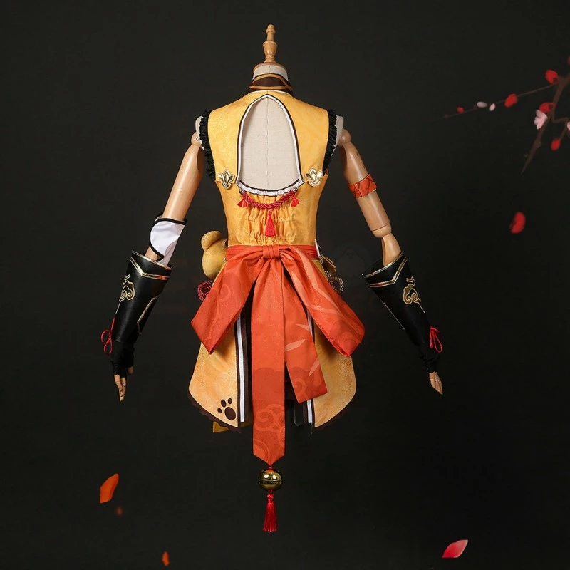 Etaya Genshin Impact Cosplay Suits Xiangling Cosplay Costume - Image 4