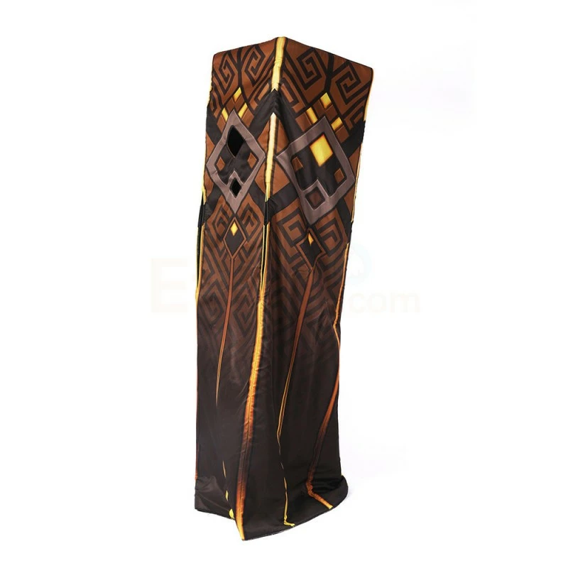 Etaya Genshin Impact Cosplay Suits Zhongli Rock Pillar Halloween Costume - Image 4