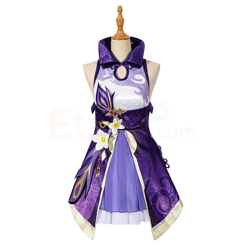 Etaya Keqing Costume Genshin Impact Cosplay Suits - Image 6