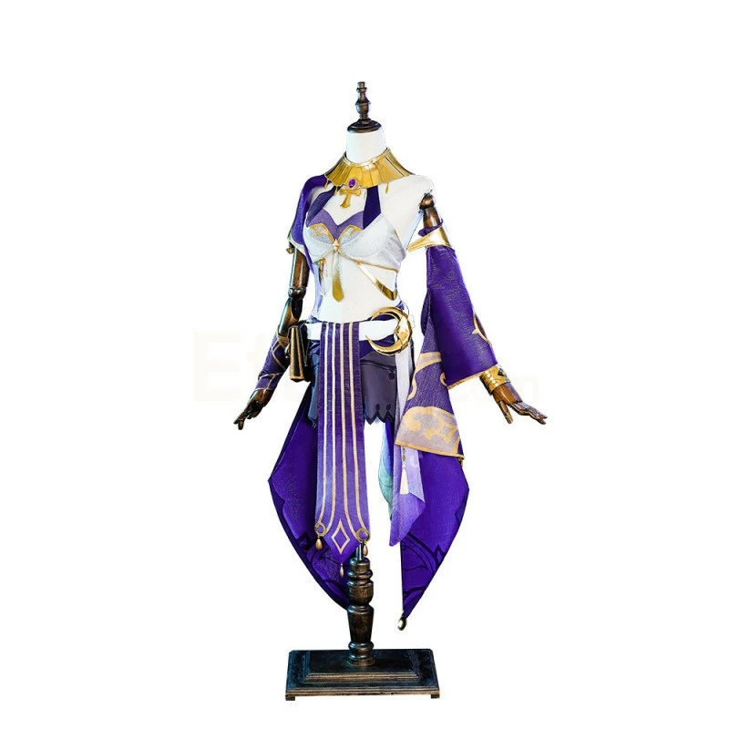 Etaya Genshin Impact Candace Cosplay Costume Suits - Image 4