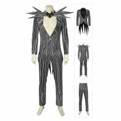 Etaya Jack Skellington Cosplay Costume The Nightmare Before Christmas Suit