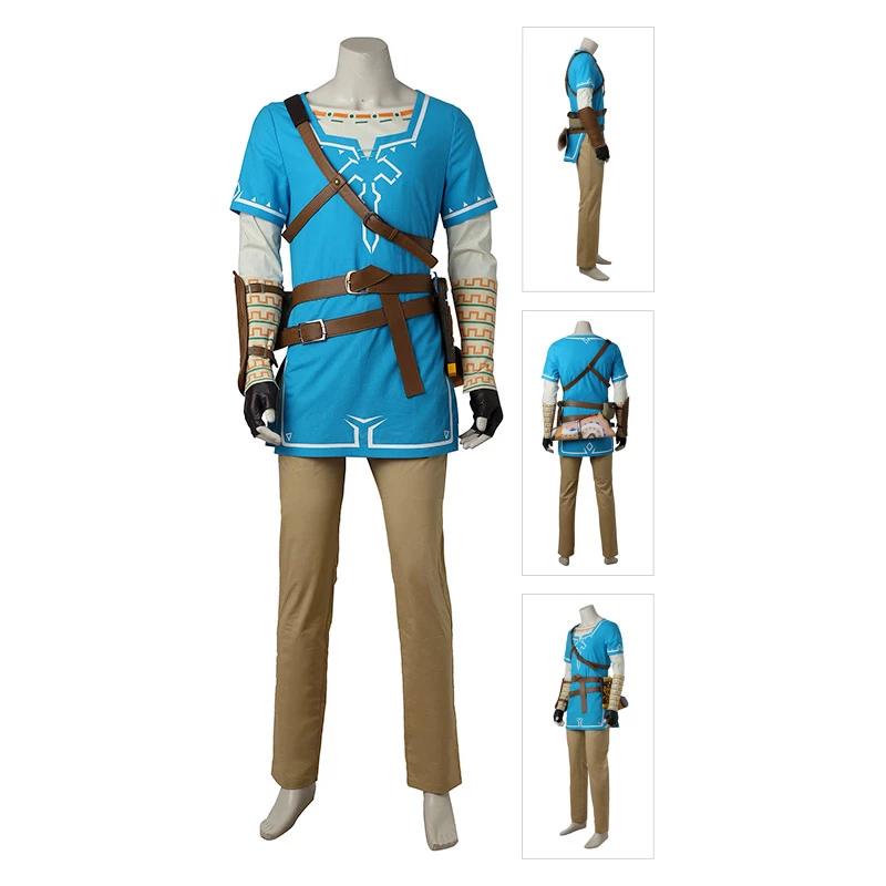 Etaya Link Costume The Legend Of Zelda Breath Of The Wild Cosplay Suits