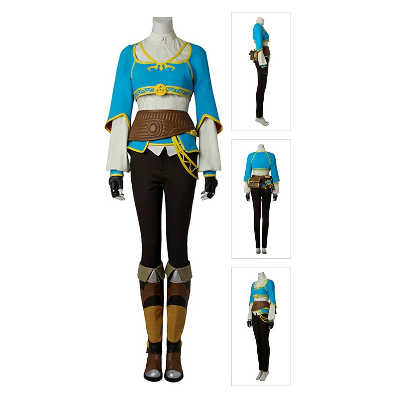 Etaya Princess Zelda Costume The Legend Of Zelda Breath Of The Wild Cosplay Suits
