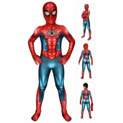 Etaya Spider-Armor MK IV Costume For Kids Spider Man Cosplay Suits