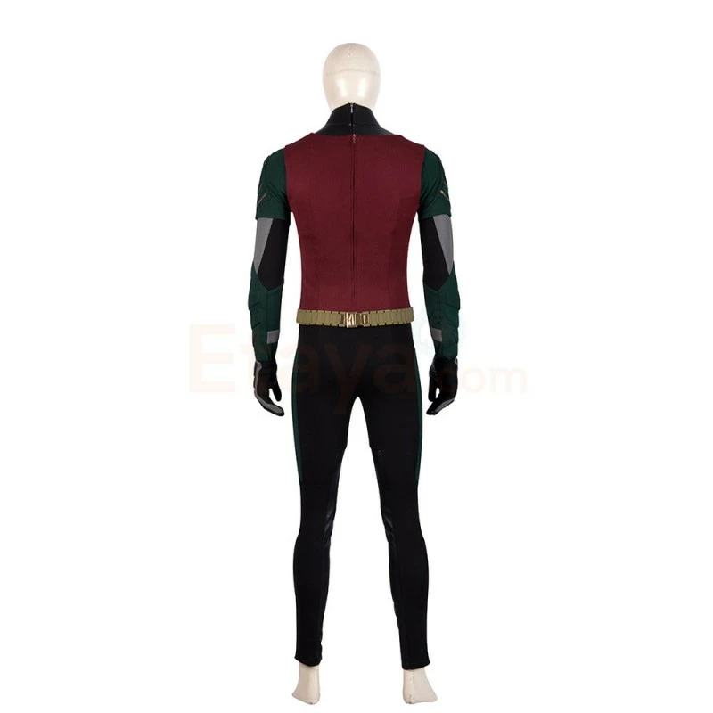 Etaya Titans Robin Costume Batman Boy Wonder Cosplay Suits - Image 6