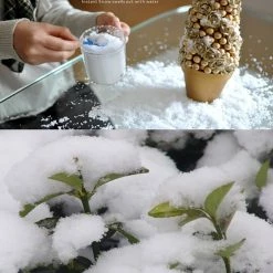 Etaya Christmas Artificial Snowflakes Powder Layout Props Snow Powder