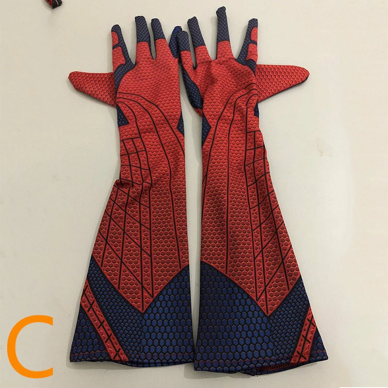 Etaya Spiderman Gloves Cosplay Props Gloves For Halloween Party - Image 11