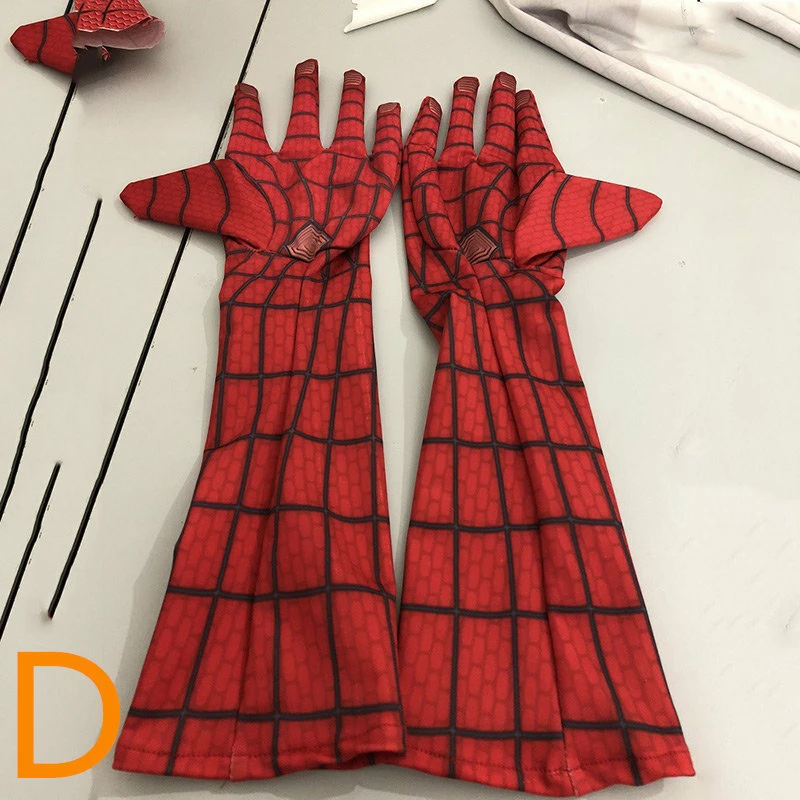 Etaya Spiderman Gloves Cosplay Props Gloves For Halloween Party - Image 13