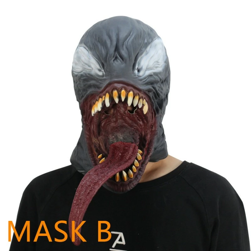 Etaya 2018 Marvel Movie Venom Cosplay Venom Mask - Image 5