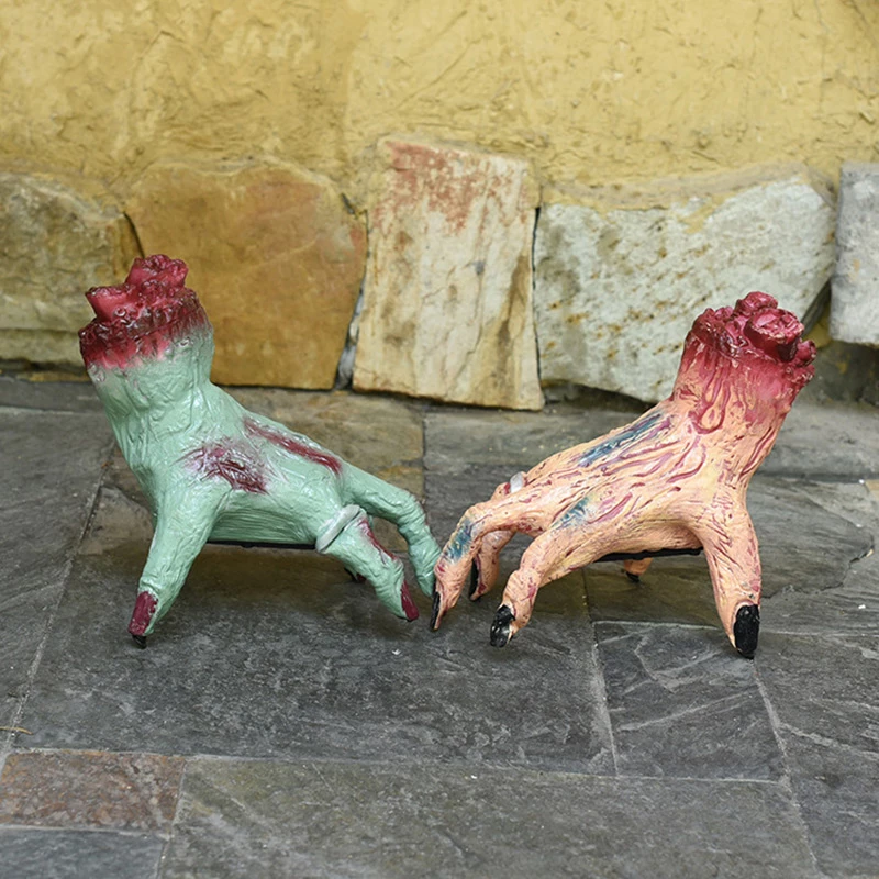 Etaya Walking Hand Decoration Props Halloween Horror Acene Layout Props - Image 2