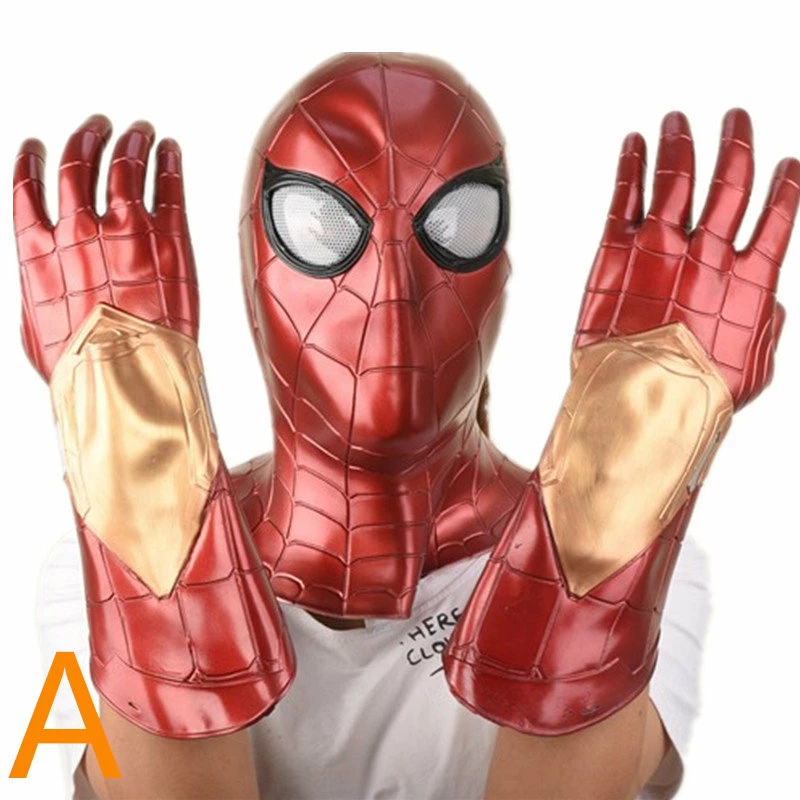 Etaya Spiderman Gloves Cosplay Props Gloves For Halloween Party - Image 5