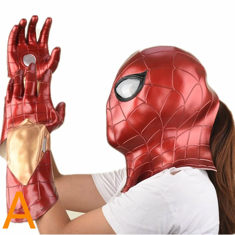 Etaya Spiderman Gloves Cosplay Props Gloves For Halloween Party - Image 4