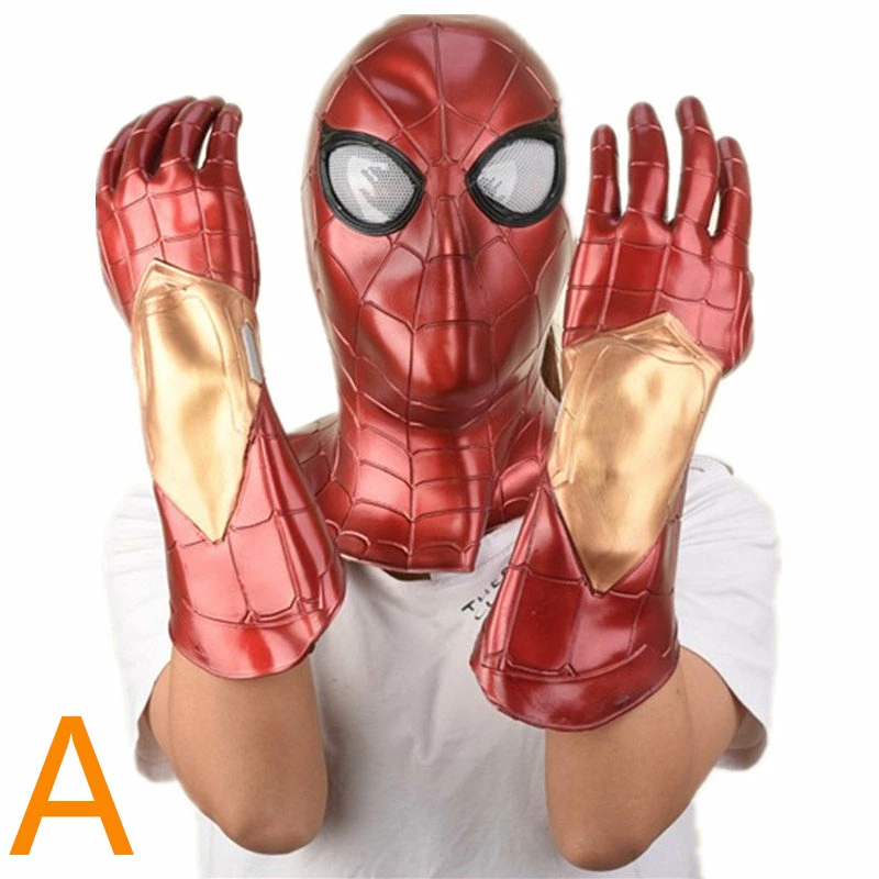 Etaya Spiderman Gloves Cosplay Props Gloves For Halloween Party - Image 3