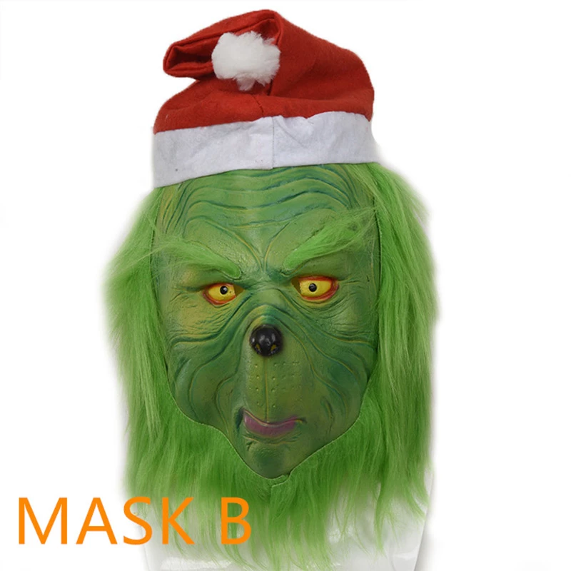 Etaya The Grinch Cosplay Mask Grinch Mask - Image 6