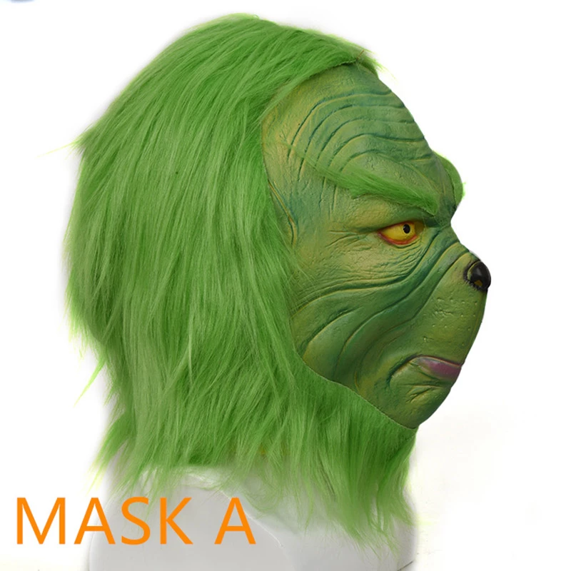 Etaya The Grinch Cosplay Mask Grinch Mask - Image 4