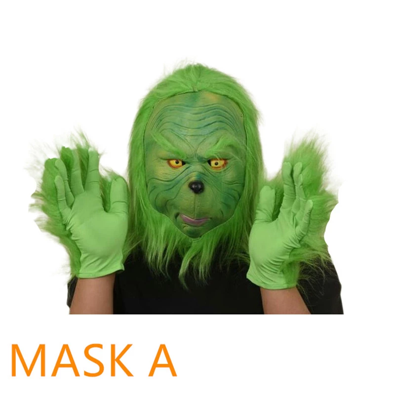 Etaya The Grinch Cosplay Mask Grinch Mask - Image 2