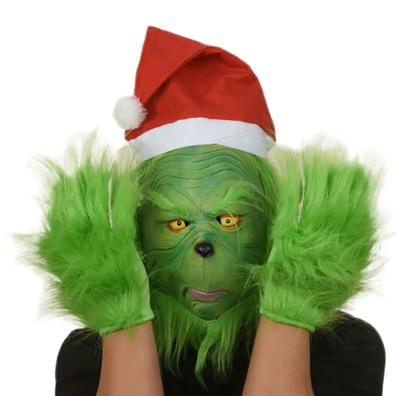 Etaya The Grinch Cosplay Mask Grinch Mask