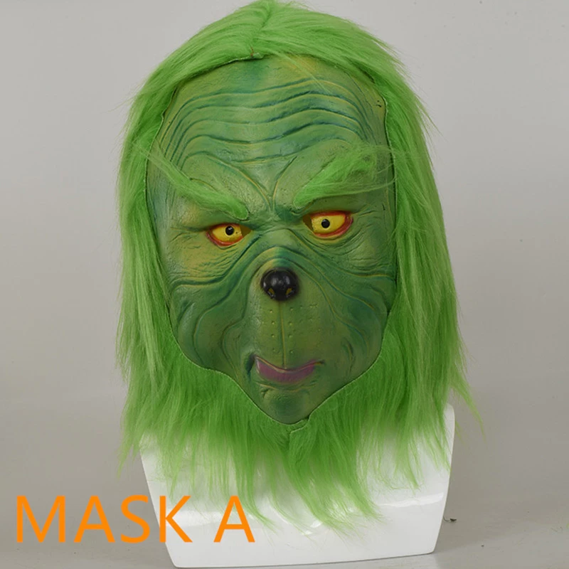 Etaya The Grinch Cosplay Mask Grinch Mask - Image 3