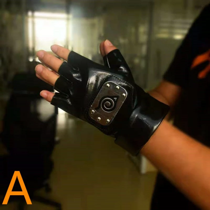 Etaya Kakashi Gloves Naruto Cosplay Gloves - Image 4