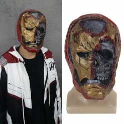 Etaya Halloween Zombie Horror Helmet The Avengers Iron Man Cosplay Mask