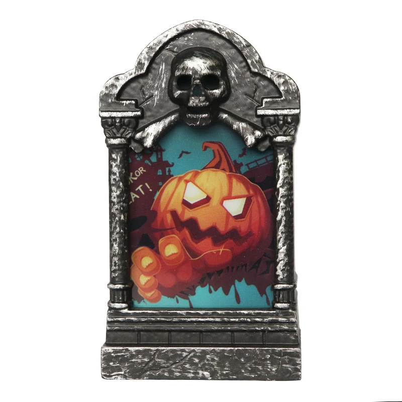 Etaya Halloween Scene Layout Props Luminous Tombstone Decorations - Image 7