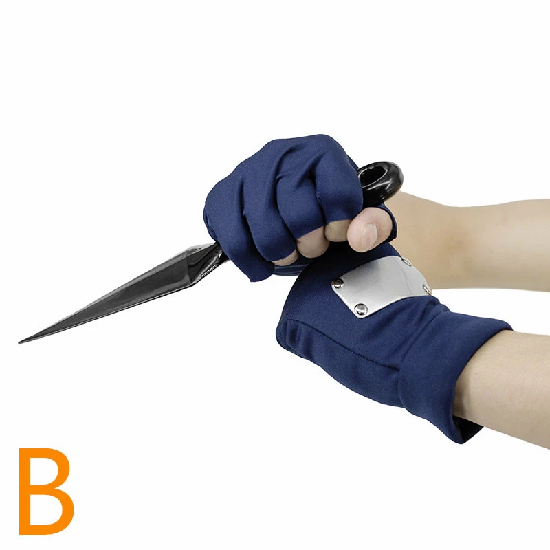 Etaya Kakashi Gloves Naruto Cosplay Gloves - Image 6
